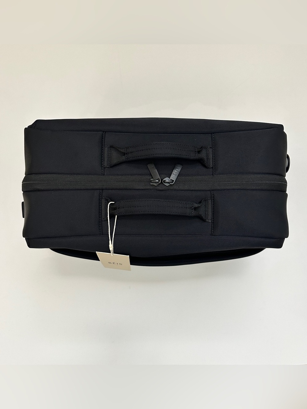 BEIS Black Travel Weekender Vacation Duffle Bag - Picture 3 of 9